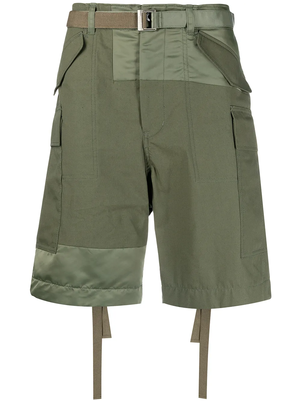 

sacai bermudas utility - Verde