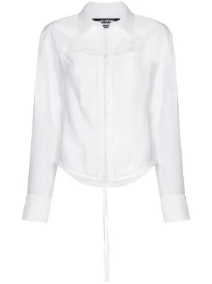 Jacquemus La Chemise Nappe cut out Shirt Farfetch