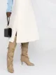 Jil Sander falda midi acampanada