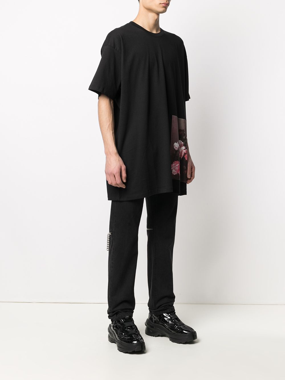 Raf Simons floral-print Oversized T-shirt - Farfetch