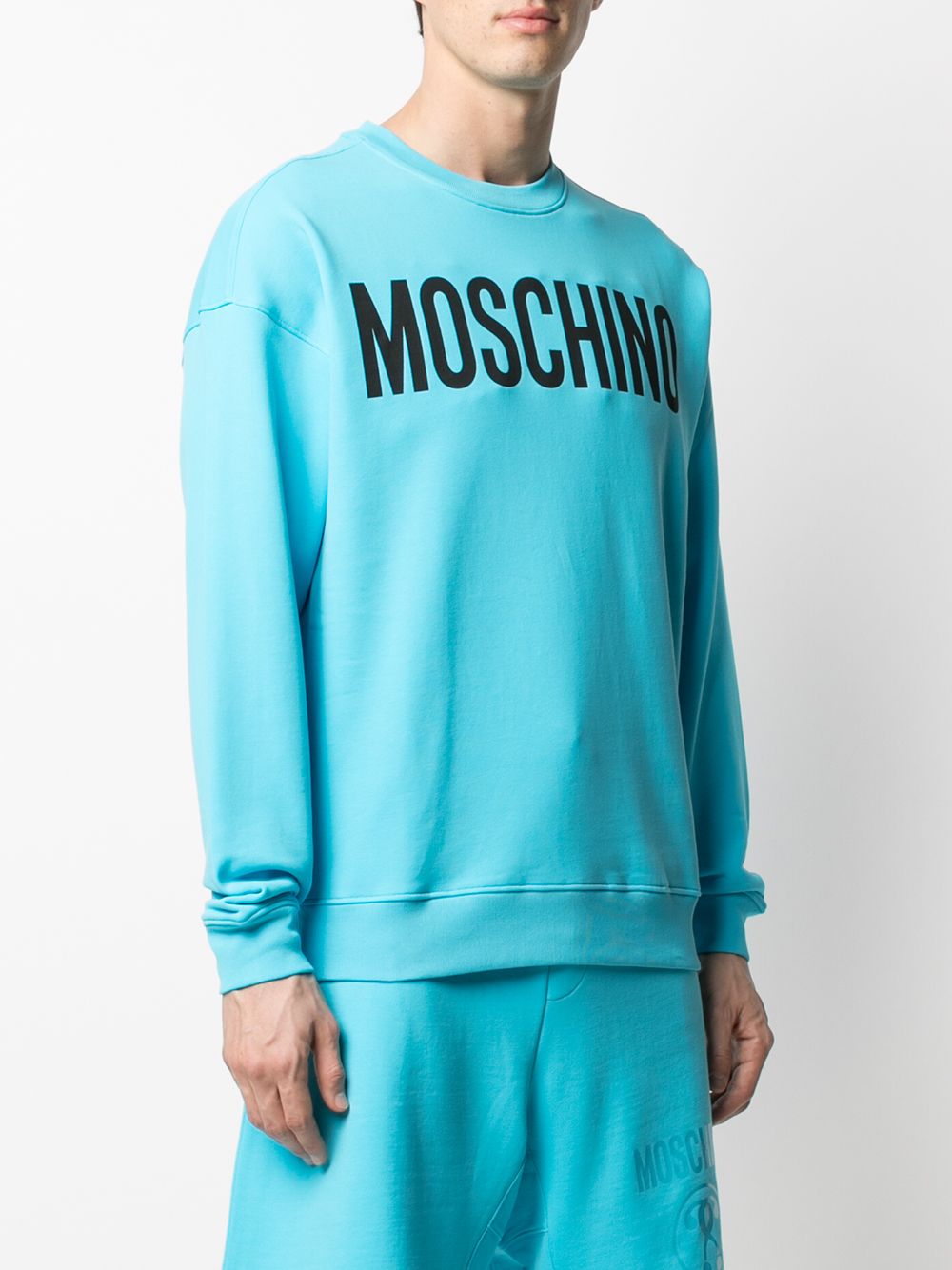 фото Moschino толстовка с логотипом