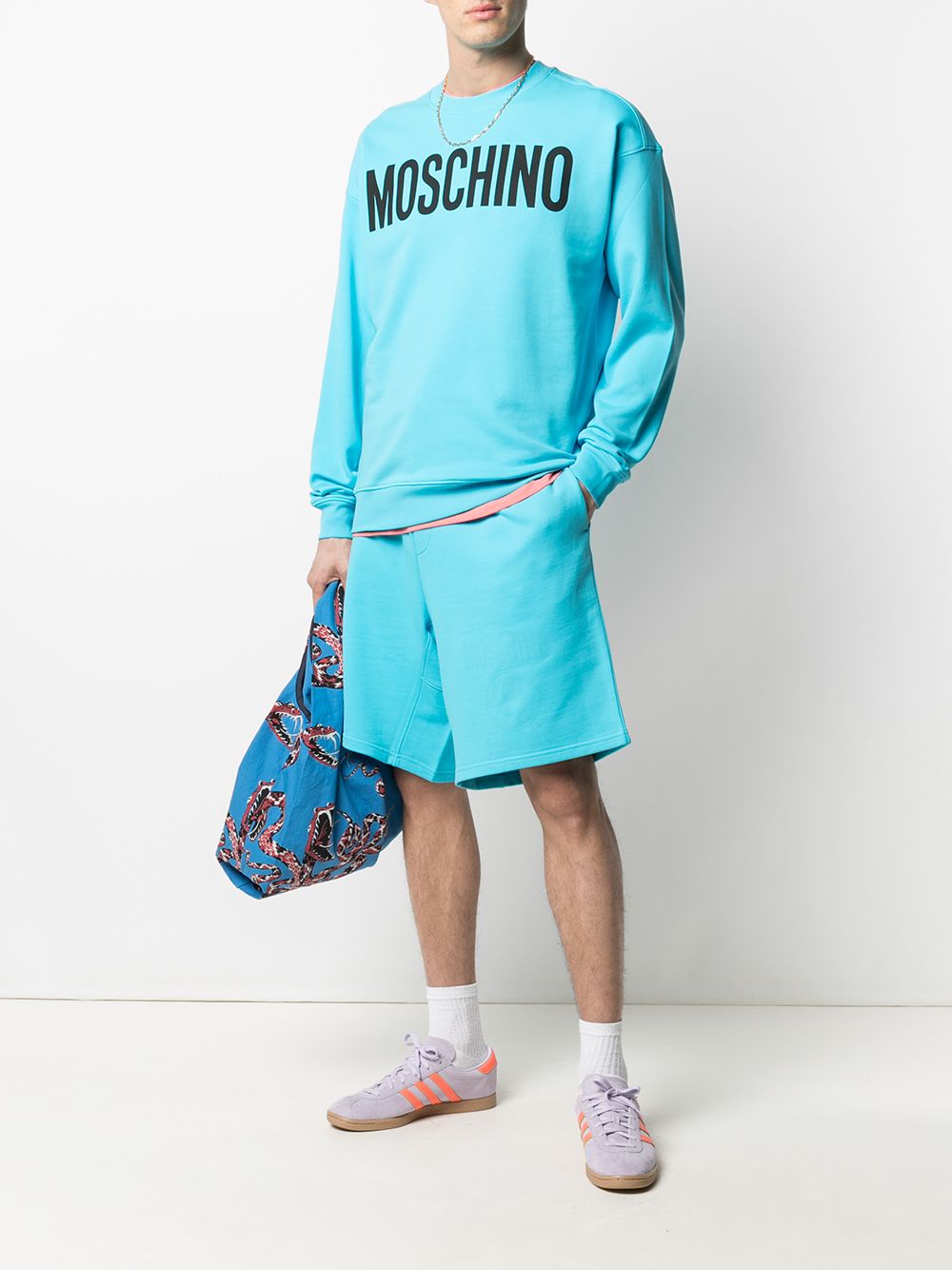 фото Moschino толстовка с логотипом