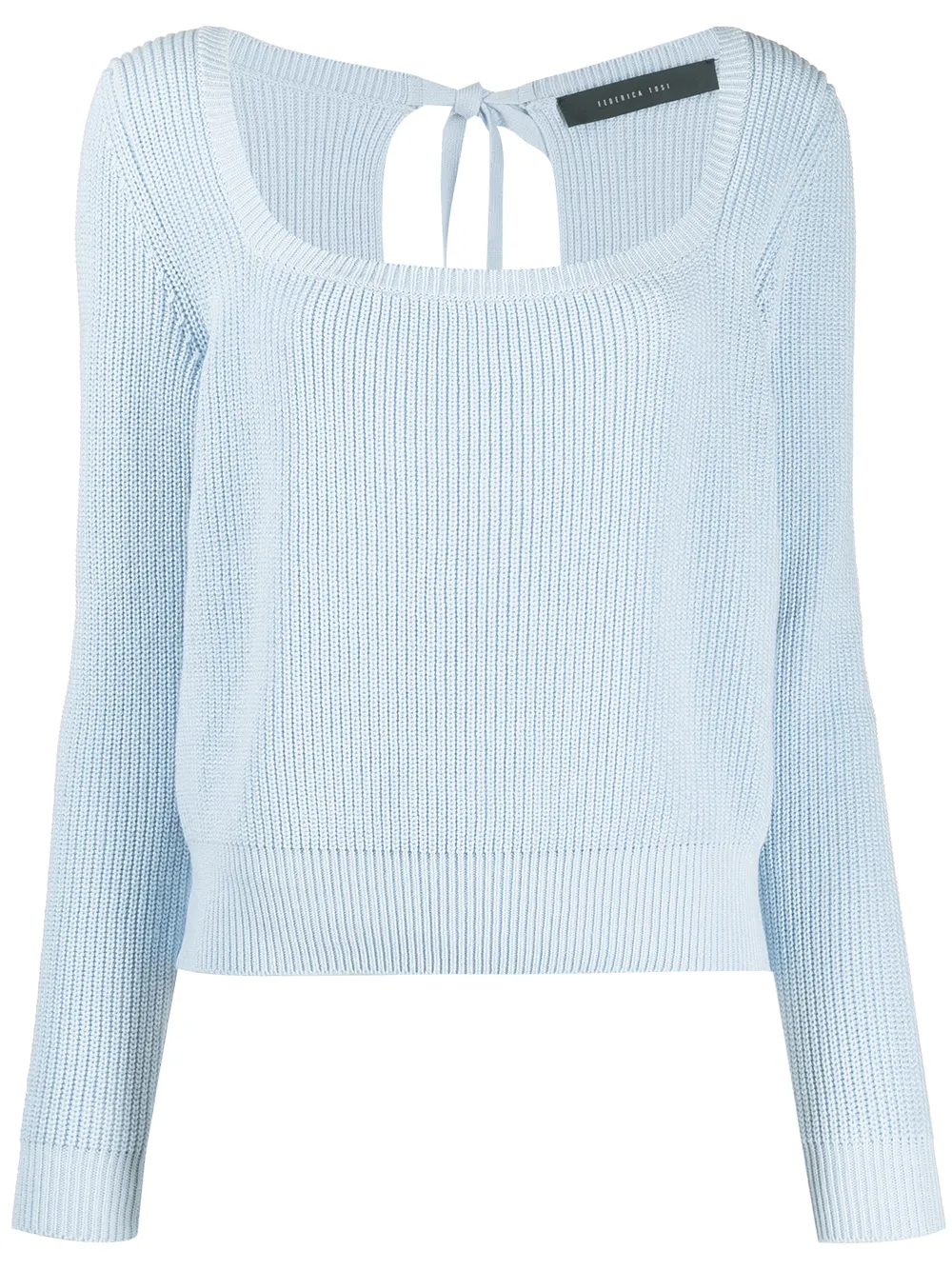 Federica Tosi джемпер с завязками 12686₽