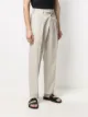 Z Zegna concealed fastening trousers