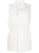 Image 1 of Y's pocket-front high-neck gilet