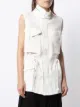 Y's pocket-front high-neck gilet