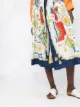 Etro flag print full skirt