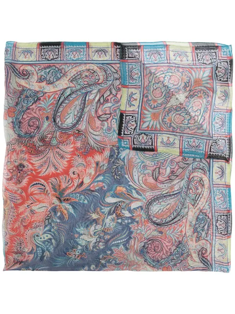 ETRO paisley-print silk scarf