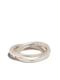 M.Cohen Duo stack ring - Silver