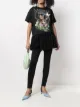 Image 2 of MSGM cat-print tulle-trim T-shirt