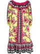 Image 1 of La DoubleJ off-shoulder floral mid-length dress