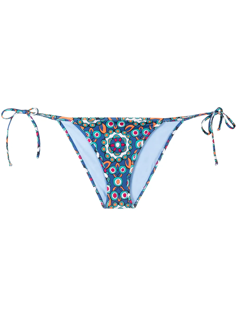 LA DOUBLEJ KALEIDOSCOPE-PRINT BIKINI BOTTOMS