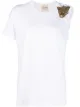 Image 1 of Nude leopard head metal detail T-shirt