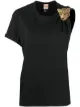 Image 1 of Nude Tiger applique-detail T-shirt