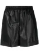 Image 1 of Nude high-rise elasticated shorts