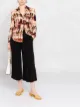 Image 2 of Pinko wide-leg cropped trousers