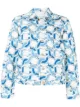 Image 1 of Casablanca monogram-print denim jacket