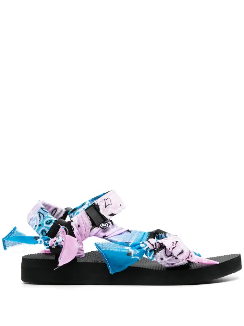 Arizona Love bandana-print sandals