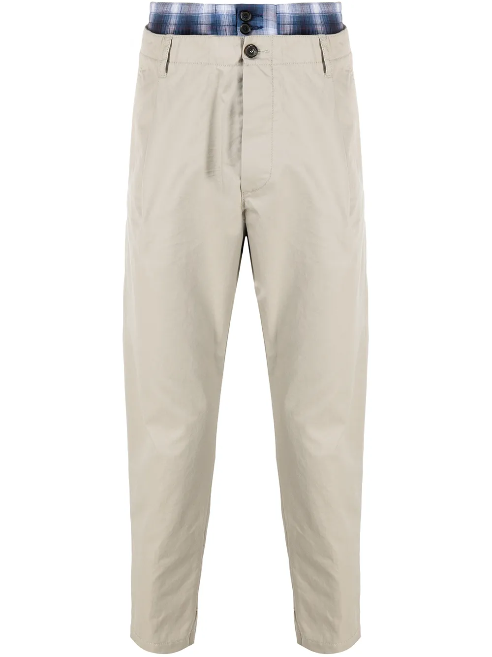 

Dsquared2 pantalones chino a capas - Neutro