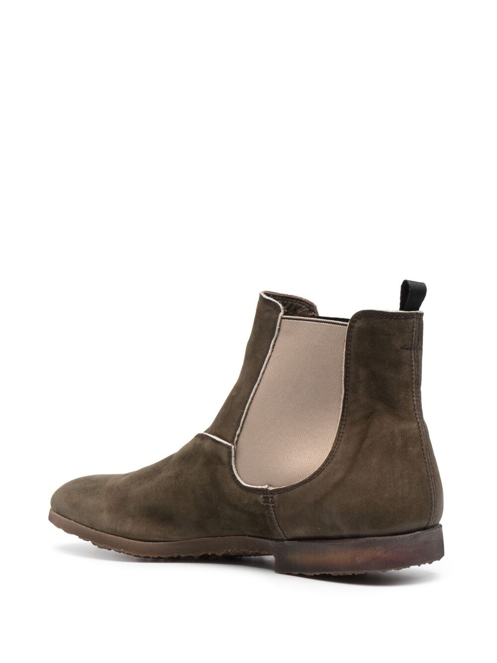 PANELLED LEATHER DESERT BOOTS