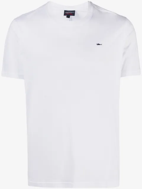 Paul & Shark shark motif T-shirt