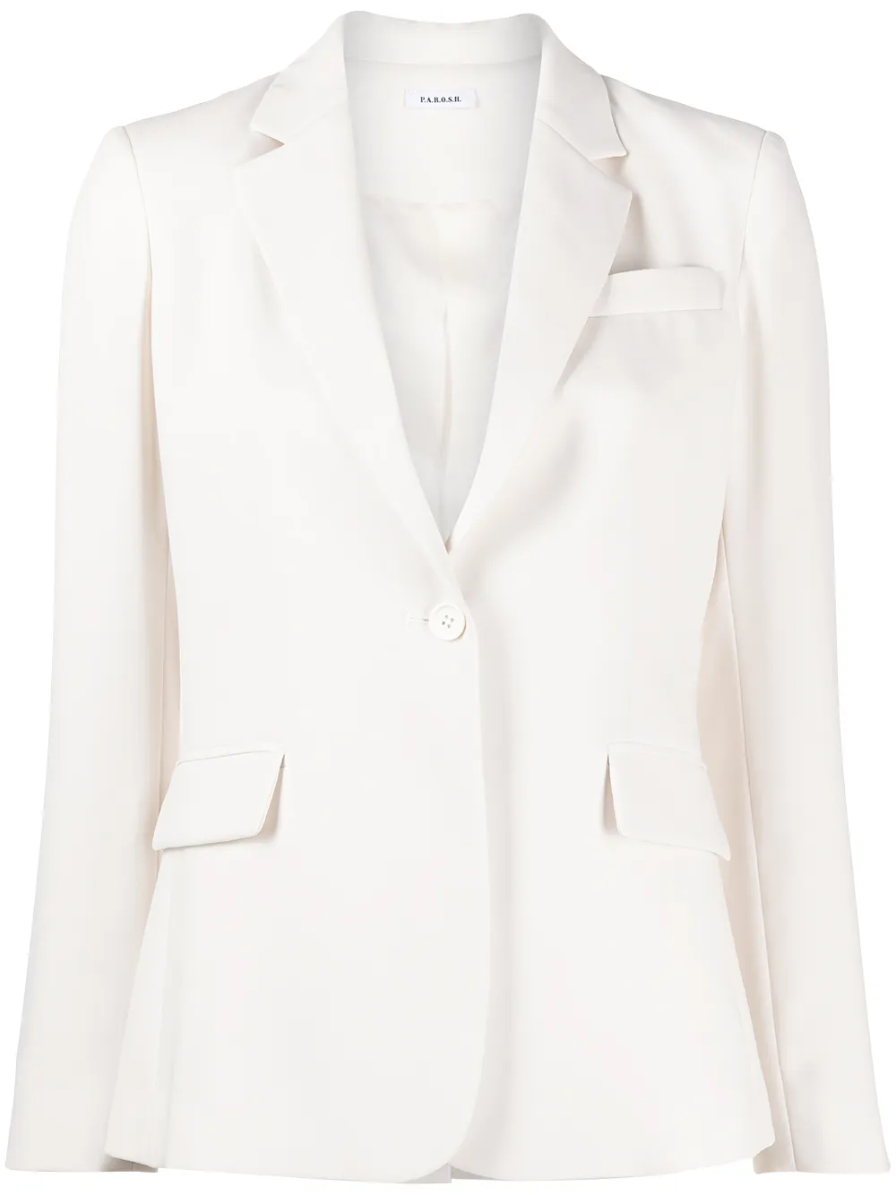 

P.A.R.O.S.H. single-breasted blazer - White