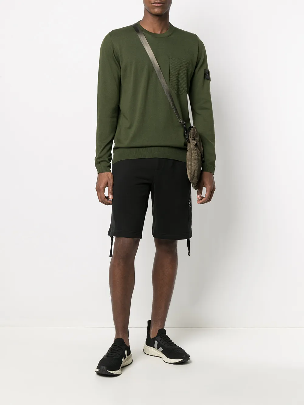Stone Island Shadow Project Fijngebreide trui - Groen
