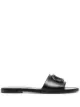 Image 1 of Valentino Garavani VLOGO Signature slide sandals
