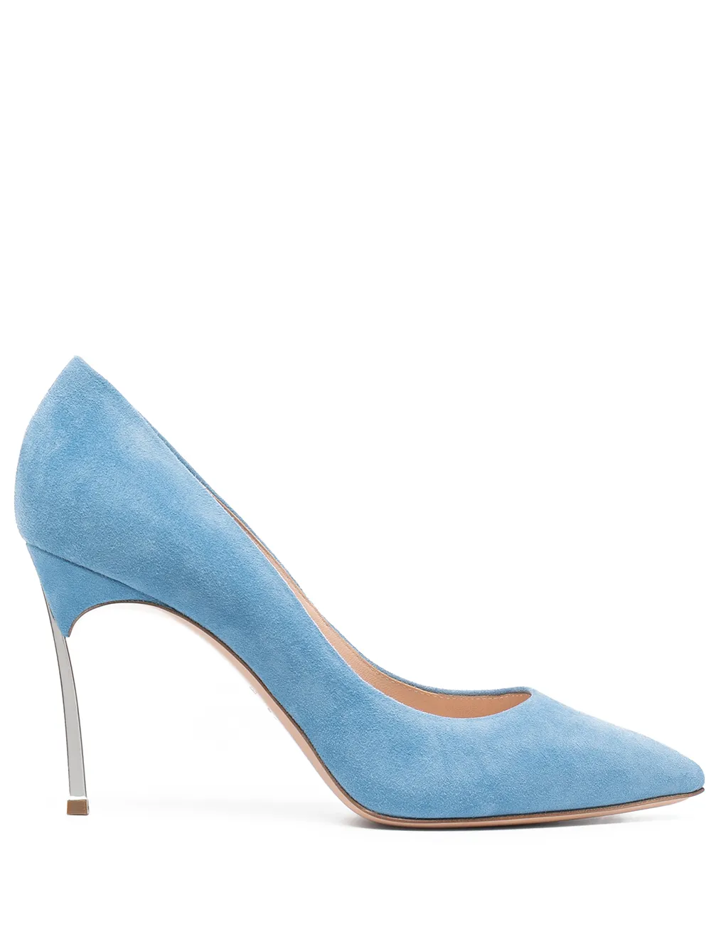 

Casadei suede pointed pumps - Blue