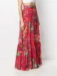 ETRO Saia longa com estampa floral