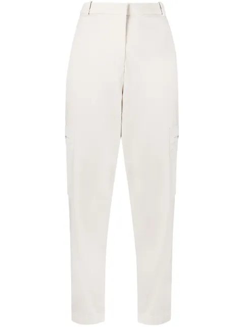 Fabiana Filippi cropped  cotton straight-leg pants