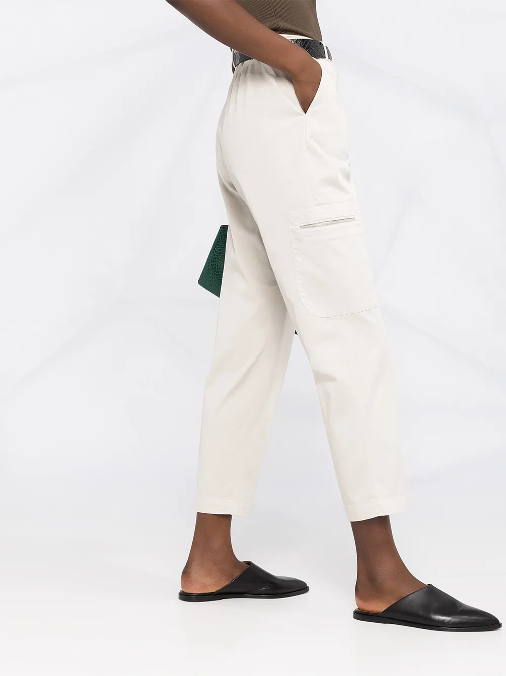Fabiana Filippi Straight broek Grijs