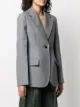 Jil Sander Einreihiger Wollblazer