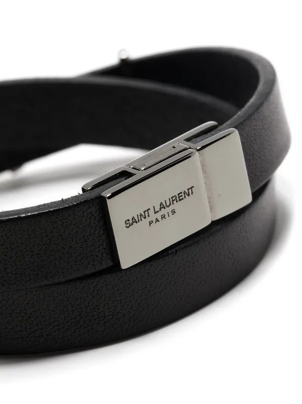Saint laurent black opyum bracelet hotsell