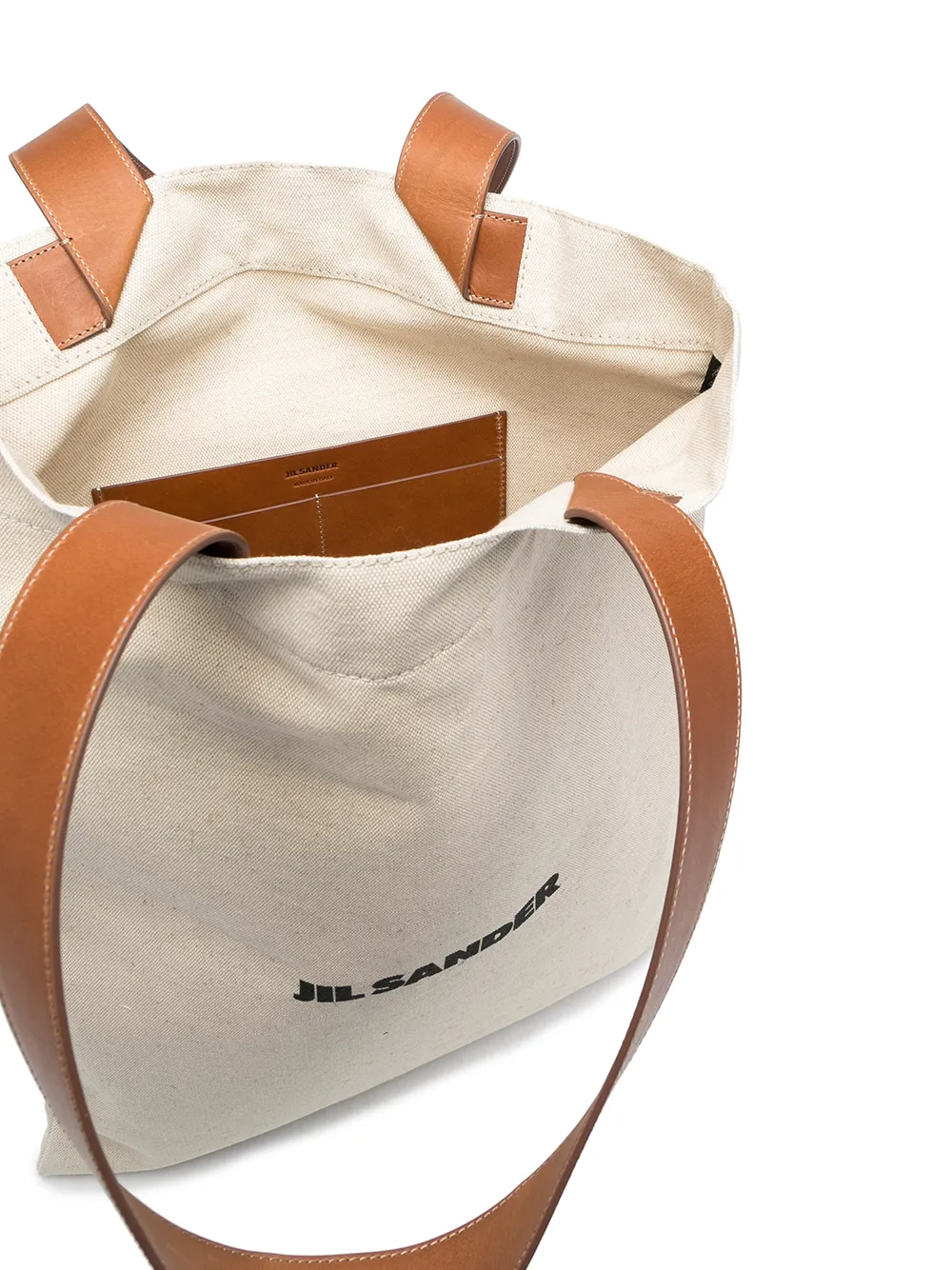 фото Jil sander сумка-тоут с логотипом