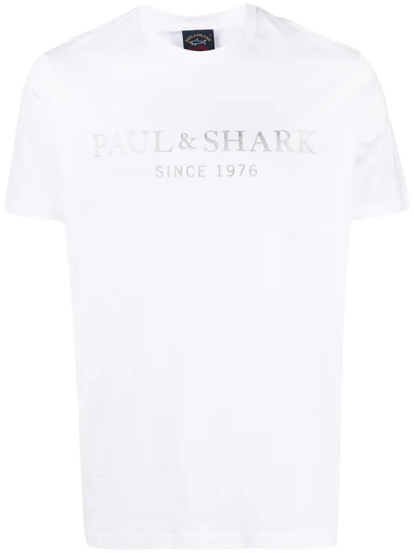 paul and shark crew neck t shirt