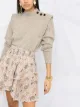 Isabel Marant Étoile falda corta con estampado de cachemira