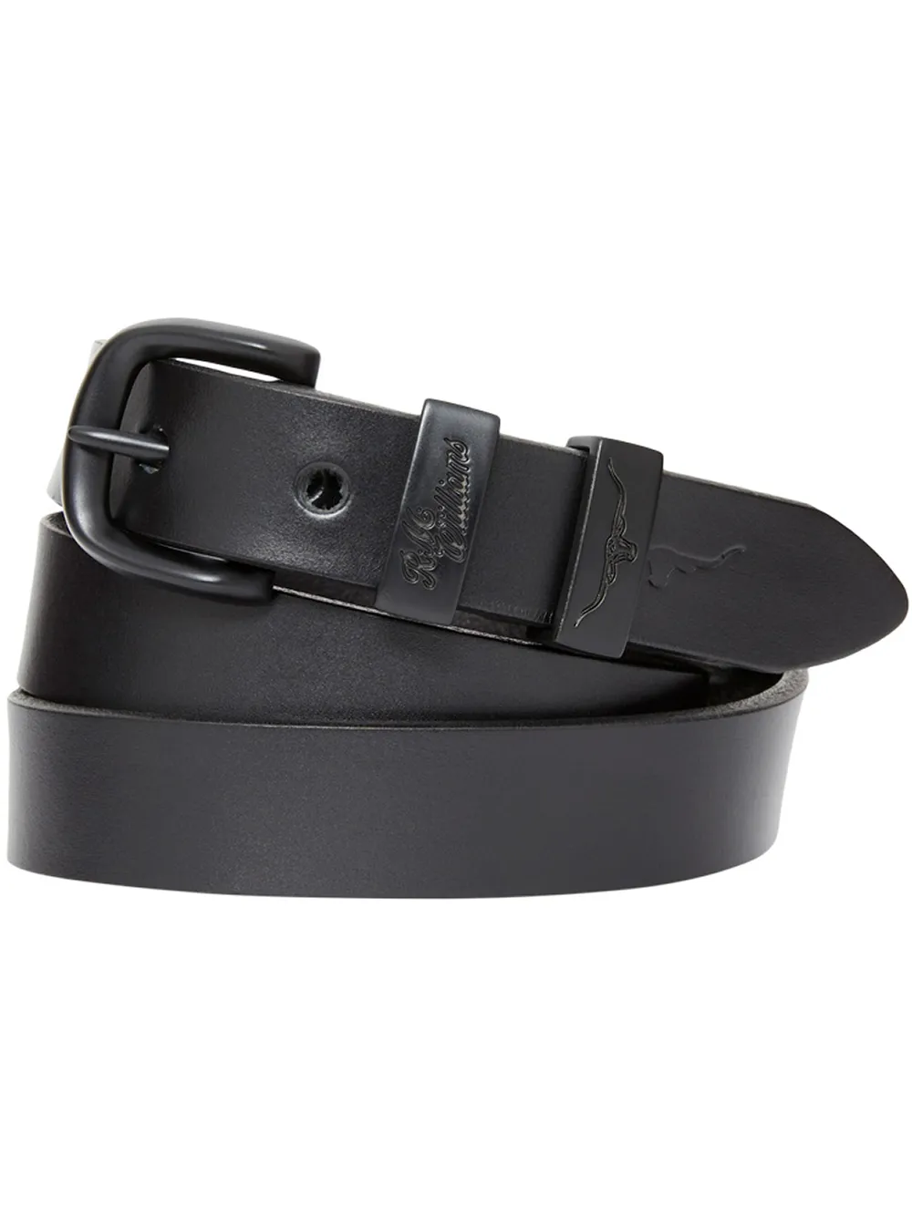

R.M.Williams cinturón Drover - Negro