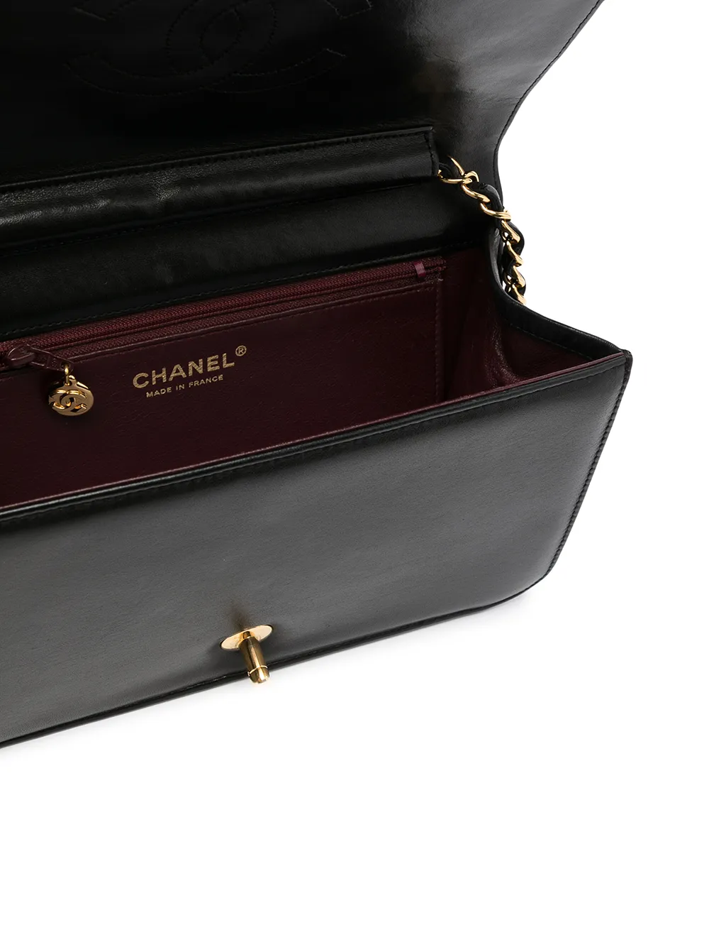 фото Chanel pre-owned стеганая сумка на плечо 2006-го года с цепочкой