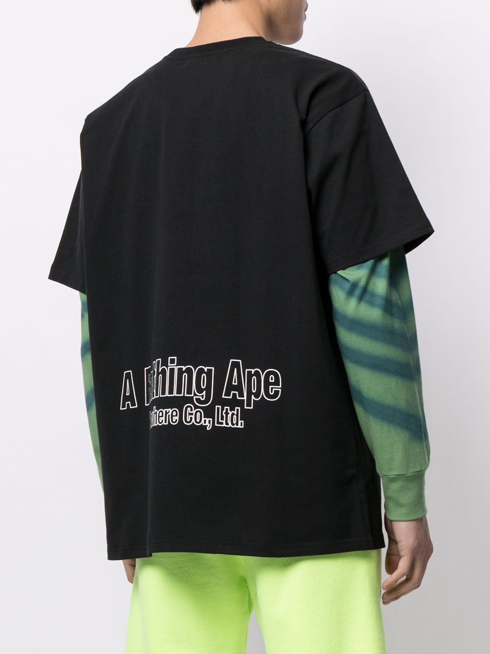 фото A bathing ape® футболка с логотипом