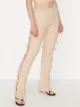 Image 2 of Danielle Guizio ribbed knitted tied up trousers