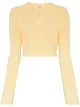Imagem 1 de Danielle Guizio Cardigan cropped com abotoamento