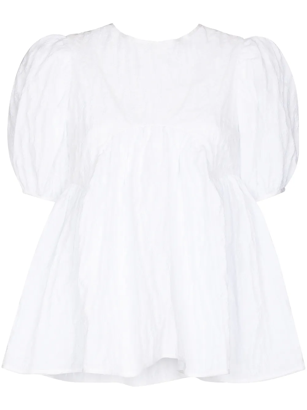 Image 1 of Cecilie Bahnsen Birgitt tie-back blouse