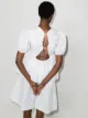 Cecilie Bahnsen Birgitt tie-back blouse