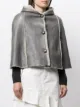 Missoni Pre-Owned shearling cape poncho
