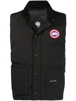 canada goose chaleco rojo