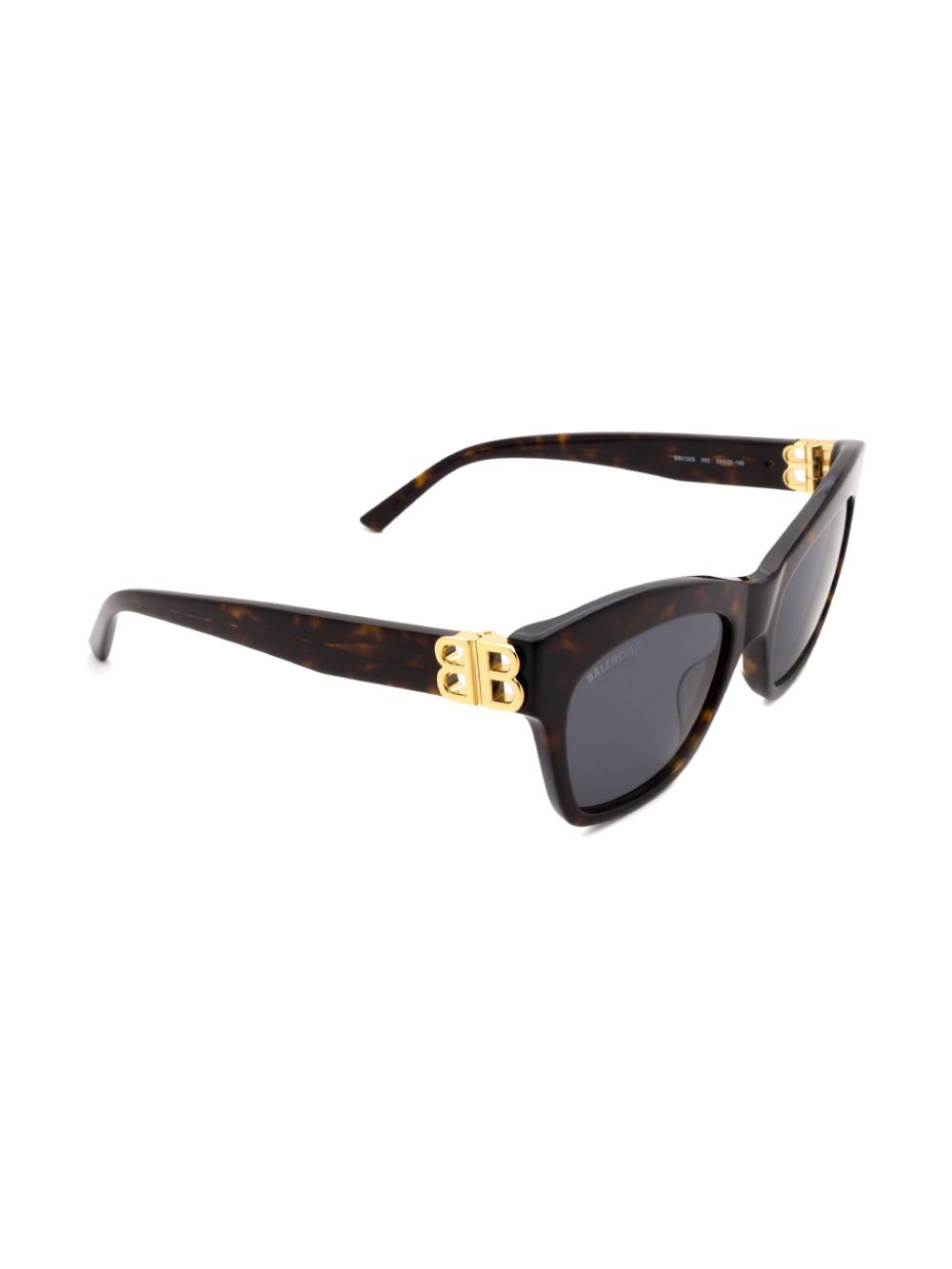 Balenciaga Eyewear Zonnebril met kattenoog montuur - Bruin