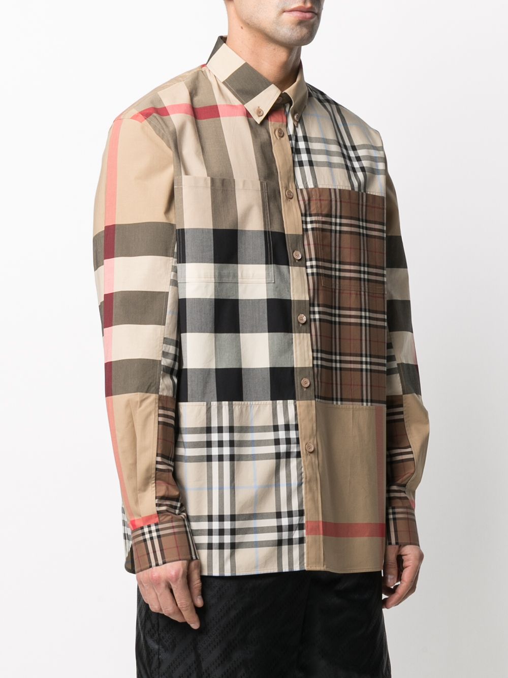 фото Burberry рубашка в клетку vintage check