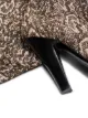 Saint Laurent cloqué thigh boots