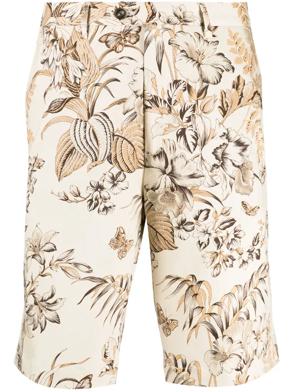 floral printed shorts